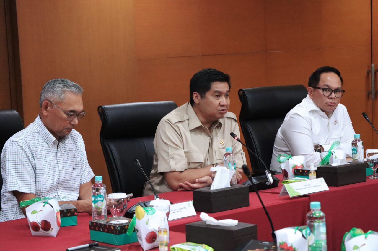 Minister of PKP Maruarar Sirait. (Credit: PKP Ministry docs)