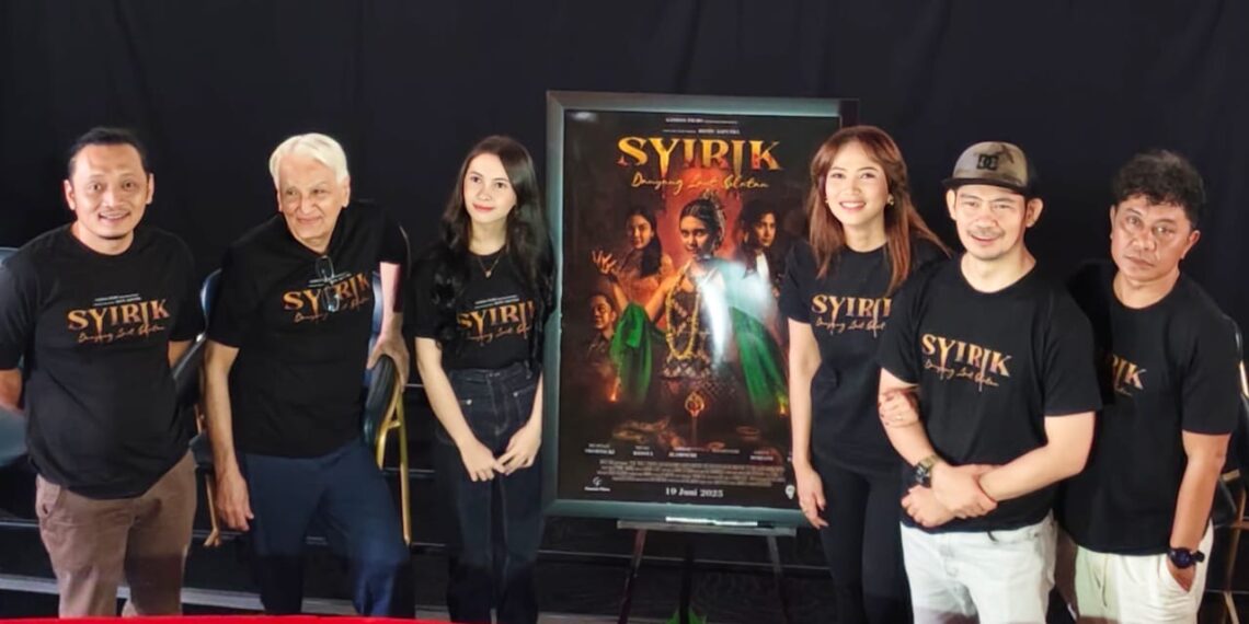 The launch of Syirik film poster.