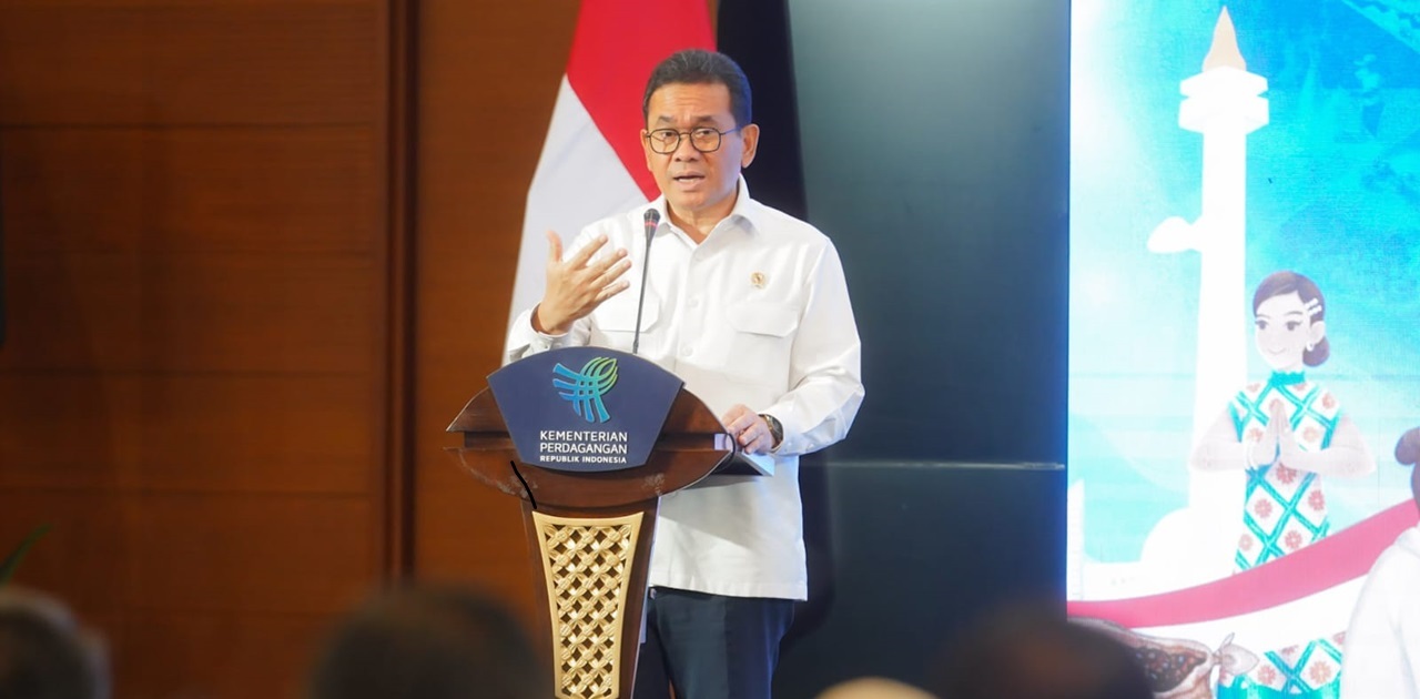 Minister Budi Santoso talked about Astra Export Champion UMKM BISA Ekspor program. Credit: Haris