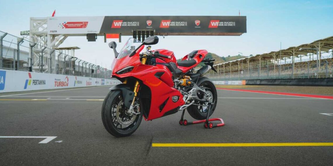 Ducati Panigale V2 has been launch in Indonesia. Credit: Ducati Indonesia