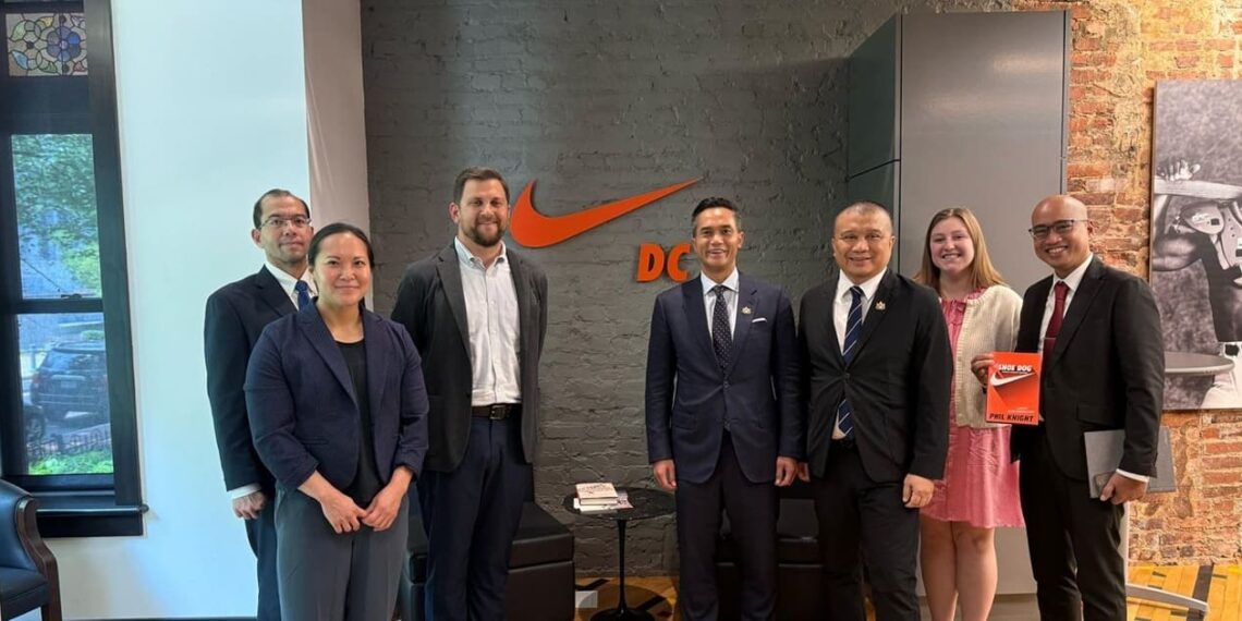 Kadin Indonesia visited Nike office in Washington D.C., US to discuss garmen and footwear products (05/02). Credit: Kadin Indonesia