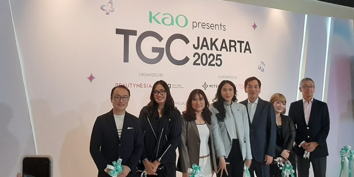 'Kao presents TGC Jakarta 2025' press conference at South Jakarta (05/27). Credit: Sinta