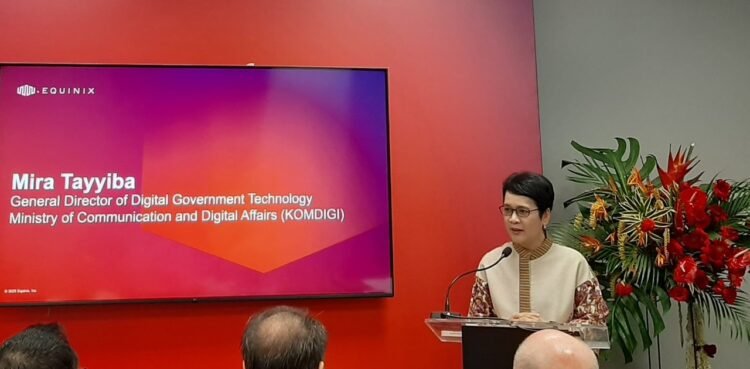 Mira Tayyiba talked about enhanced digital infrastructure to boost Indonesia's digital economy (05/15). Credit: Sinta