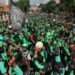 Ride-hailing drivers stage nationwide strike. Credit: Haris