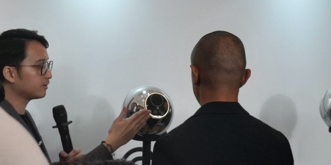 World app verifies users by scanning iris through Orb. Credit: Sinta
